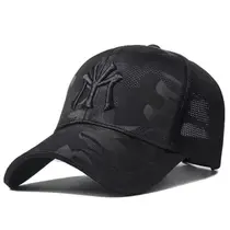 Boné De Beisebol Unissex Ajustável E Respirável Com Bordado De Letras, Chapéu Casual Para Primavera Boné De Beisebol Unissex Ajustável E Respirável Com Bordado De Letras, Chapéu Casual Para Primavera