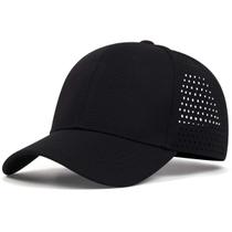 Boné de Beisebol Unissex Ajustável - Leve, Protetor Solar, Cor Sólida