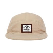 Boné De Beisebol Unissex Ajustável Wild Life De Algodão Com 5 Painéis Snapback Hip Hop Chapéu