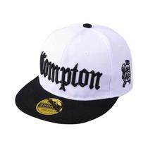 Boné De Beisebol Unissex Com Aba Reta Camuflado Estilo Hip-Hop Coreano Personalizado Estilo Compton