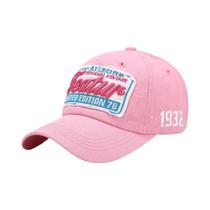 Boné de Beisebol Unissex de Algodão - Bordado com Letras - Estilo Hip Hop - Primavera/Verão/Inverno