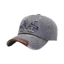 Boné De Beisebol Unissex De Algodão Lavado Com Bordado Da Letra M, Estilo Dad Hat Para Mulheres E Boné De Beisebol Unissex De Algodão Lavado Com Bordado Da Letra M, Estilo Dad Hat Para Mulheres E
