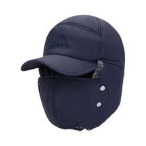 Boné De Beisebol Unissex De Inverno Quente E Grosso Com Pelo Sintético Para Esqui E Pesca, Macio Boné De Beisebol Unissex De Inverno Quente E Grosso Com Pelo Sintético Para Esqui E Pesca, Macio