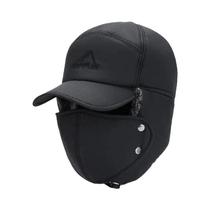 Boné De Beisebol Unissex De Inverno Quente E Grosso Com Pelo Sintético Para Esqui E Pesca, Macio Boné De Beisebol Unissex De Inverno Quente E Grosso Com Pelo Sintético Para Esqui E Pesca, Macio