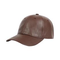 Boné De Beisebol Unissex Em Couro PU Ajustável Estilo Hip Hop Snapback Para Homens E Mulheres Boné De Beisebol Unissex Em Couro PU Ajustável Estilo Hip Hop Snapback Para Homens E Mulheres