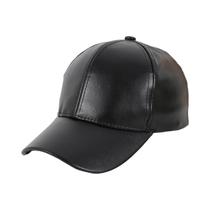 Boné De Beisebol Unissex Impermeável Em PU Com Design Curvo, Cor Pura E Simples Para Todas as Boné De Beisebol Unissex Impermeável Em PU Com Design Curvo, Cor Pura E Simples Para Todas as