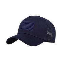 Boné de Beisebol Unissex - Respirável, com Bandeira Americana e Design Tático