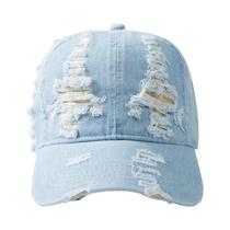 Boné De Beisebol Unissex Vintage Em Denim Lavado, Respirável, Para Primavera E Verão, Com Proteção Boné De Beisebol Unissex Vintage Em Denim Lavado, Respirável, Para Primavera E Verão, Com Proteção