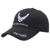 Boné de beisebol US Airs Forces Anime para crianças 56-58 cm - algodão Boné de beisebol US Airs Forces Anime para crianças 56-58 cm - algodão