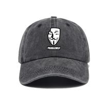 Boné de beisebol V Fors Vendettas Anime Snapback Hip-Hop Denim Boné de beisebol V Fors Vendettas Anime Snapback Hip-Hop Denim