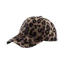 Boné De Beisebol Vintage Com Estampa De Leopardo Para Mulheres, Chapéu De Algodão Lavado, Estilo Hip Boné De Beisebol Vintage Com Estampa De Leopardo Para Mulheres, Chapéu De Algodão Lavado, Estilo Hip