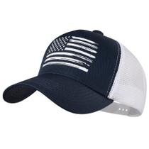 Boné de beisebol VIONLAN American Flag Trucker Hat Unissex