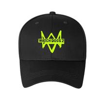 Boné de beisebol Watches Dogs Anime Snapback Chapéu de algodão 56-60 cm Boné de beisebol Watches Dogs Anime Snapback Chapéu de algodão 56-60 cm
