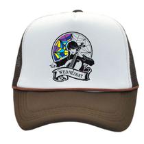 Boné de beisebol Wednesdays Anime Snapback HipHop Flat A Boné de beisebol Wednesdays Anime Snapback HipHop Flat A