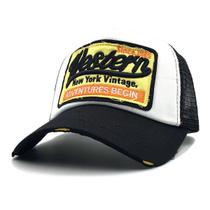 Boné de beisebol Westerns New York Vintage Anime Snapback Boné de beisebol Westerns New York Vintage Anime Snapback