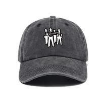 Boné de beisebol Westlifes Anime Snapback Hip Hop Hat - Denim