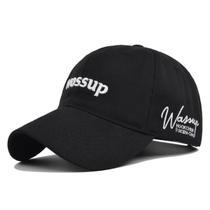 Boné de beisebol Wossups Anime Snapback Hat Algodão 54-60cm Boné de beisebol Wossups Anime Snapback Hat Algodão 54-60cm