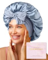 Boné de cabelo de seda AWAYTR 100% seda de amora para mulheres