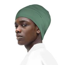 Boné de cabelo Fittia Satin para dormir, alça antiderrapante verde Boné de cabelo Fittia Satin para dormir, alça antiderrapante verde