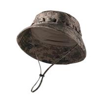 Boné de Caça Tático com Proteção Solar - Chapéu Boonie Dobrável em Camuflagem