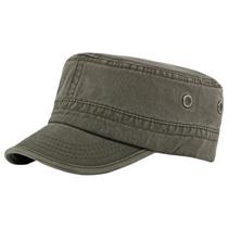 Boné de cadete PTDTSHOU Army para homens e mulheres de algodão militar Boné de cadete PTDTSHOU Army para homens e mulheres de algodão militar