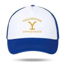 Boné De Caminhoneiro De Espuma De Malha Ajustável Unissex Yellowstone Dutton Ranch Dad Hat Adulto