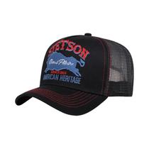Boné De Caminhoneiro Red Bear Mesh 2025 STETSON Respirável Hip Hop Casual Diário Com Proteção Solar Boné De Caminhoneiro Red Bear Mesh 2025 STETSON Respirável Hip Hop Casual Diário Com Proteção Solar