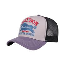 Boné De Caminhoneiro Red Bear Mesh 2025 STETSON Respirável Hip Hop Casual Diário Com Proteção Solar Boné De Caminhoneiro Red Bear Mesh 2025 STETSON Respirável Hip Hop Casual Diário Com Proteção Solar
