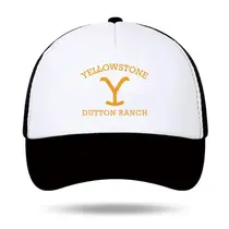 Boné de Caminhoneiro Yellowstone Dutton Ranch - Ajustável e Unissex Boné de Caminhoneiro Yellowstone Dutton Ranch - Ajustável e Unissex