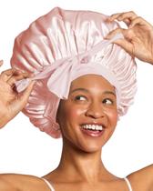 Boné de cetim Kitsch XL para dormir mais macio que o blush de seda