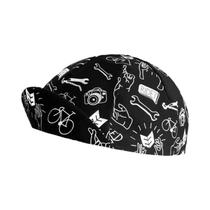 Boné De Ciclismo Respirável Preto Para Verão, Chapéu De Proteção Solar Para Esportes Ao Ar Livre