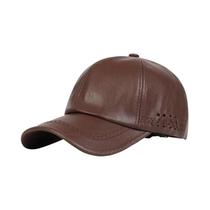 Boné De Couro Preto Para Inverno, Estilo Snapback, Chapéus Quentes De Outono Para Mulheres E Homens Boné De Couro Preto Para Inverno, Estilo Snapback, Chapéus Quentes De Outono Para Mulheres E Homens