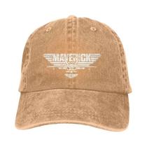 Boné De Cowboy Multicolorido Masculino E Feminino, Boné De Beisebol Com Logotipo Top Gun Maverick,
