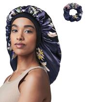 Boné de dormir grande Satin Bonnet Awefeel Long Hair para mulheres