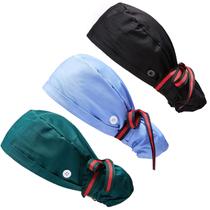Boné de esfoliação FOHEEL Bonytail Working Cap 3 peças multicolor