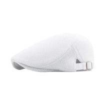 Boné de Jornaleiro Ajustável Masculino - Boina de Malha para Primavera/Verão