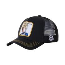 Boné De Malha Ajustável Masculino Com Bordado Dragon Ball Buu Goku, Estilo Hip-Hop, Para Viagem De