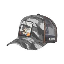 Boné De Malha Ajustável Masculino Com Bordado Dragon Ball Buu Goku, Estilo Hip-Hop, Para Viagem De