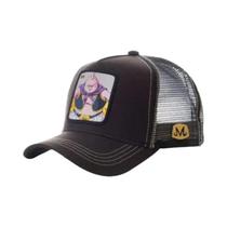 Boné De Malha Hip-Hop Ajustável Com Bordado De Dragon Ball Son Goku Para Homens, Visor De Verão