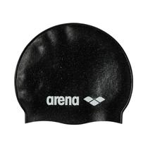 Boné de natação Arena Classic unissex de silicone reciclado preto/multi