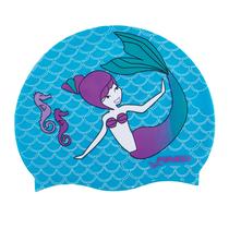 Boné de natação FINIS Mermaid Silicone para crianças Paradise Color