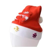 Boné de Natal para Crianças e Adultos - Papai Noel, Boneco de Neve e Rena - Ideal para Festa de Ano Novo