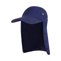 Boné de Pesca Unissex com Aba Larga e Proteção para o Pescoço - Respirável e Ideal para Verão