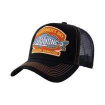 Boné De Pesca Unissex De Verão, Chapéu Trucker De Malha Respirável Para Homens E Mulheres, Grande