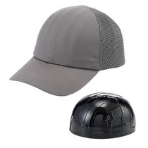 Boné de Proteção UBasic Estilo Baseball Respirável Cinza Boné de Proteção UBasic Estilo Baseball Respirável Cinza
