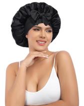 Boné de seda AWAYTR para mulheres que dormem, 100% seda amora