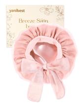 Boné de seda YANIBEST para mulheres que dormem, forrado de cetim, rosa