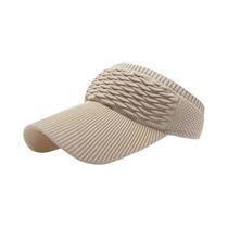 Boné de Sol Feminino Anti-UV Ajustável - Viseira Respirável para Esportes e Praia Boné de Sol Feminino Anti-UV Ajustável - Viseira Respirável para Esportes e Praia