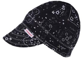 Boné de soldagem Comeaux Caps Reversível Preto Bandana Tamanho 6 7/8 Boné de soldagem Comeaux Caps Reversível Preto Bandana Tamanho 6 7/8