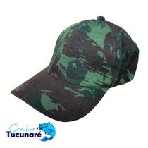 Boné de tecido Camuflado